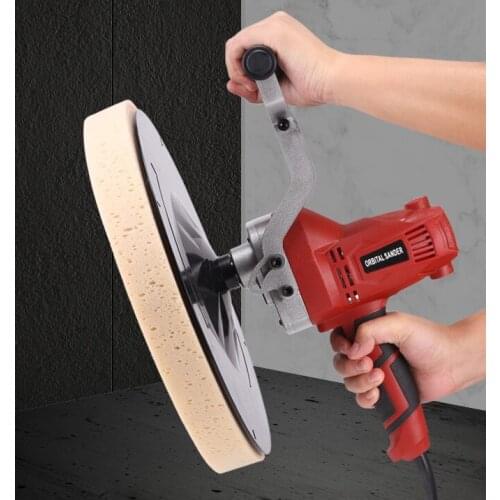 220V electric concrete epoxy cement mortar smoothing wall polishing machine dust-free wall mill