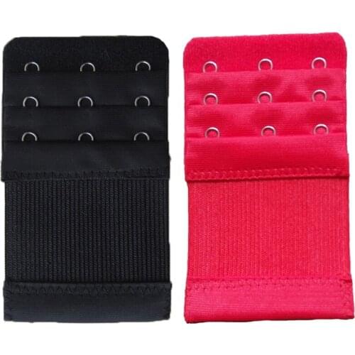 3 Hooks 3 Rows Women Ajustable Bra Extender Strap Buckle Useful Useful Bra Clasp Hook Extenders Accessories