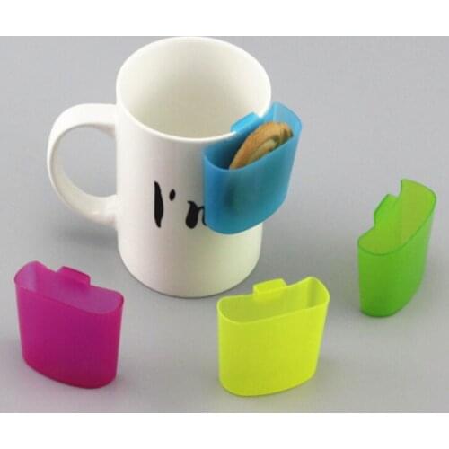 4 Pcs/Set New Style Tea Bags Holders Racks Afternoon Tea Tools Accessories Portable Simple Tea Bag Cookies Biscuits Holder