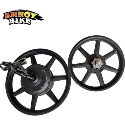 14 inch Brushless Non-gear Hub Motor 36V350W High Speed Front Wheel And Rear Drive Wheel Kit For Electric Bicycle
