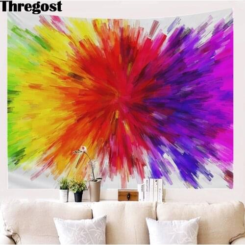 Colorful Printed Wall Hanging Tapestries Indian Mandala Tapestry Hippie Bohemian Decorative Wall Carpet Yoga Mats