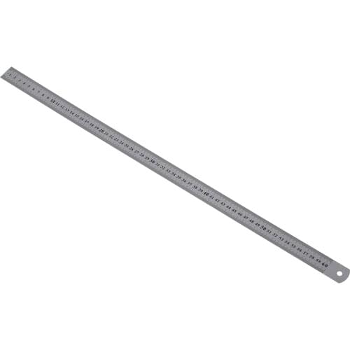 Stainless Steel 60cm 24.6 Inch Measuring Long Straight Ruler