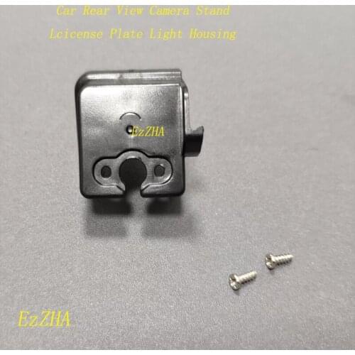 EzZHA Car Rear View Backup Parking Camera Bracket License Plate Lights Housing For Honda Gienia/City Hatchback 2016 2017