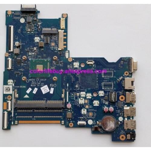 Genuine 816434-001 816434-501 816434-601 ABQ52 LA-C811P w N3700 CPU UMA Laptop Motherboard for HP 250 G4 NoteBook PC