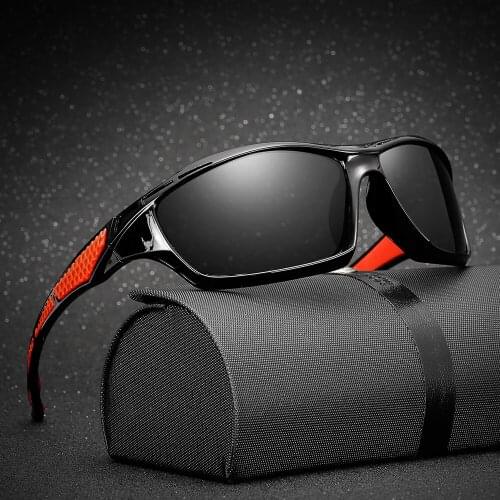 NOMANOV 2018 new full-rim sports colorful mirror lenses Polarized sunglasses outdoor Multiple colors available with text card
