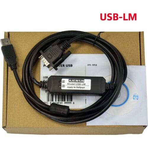 Suitable for Hollysys LM series PLC data download line programming debugging line