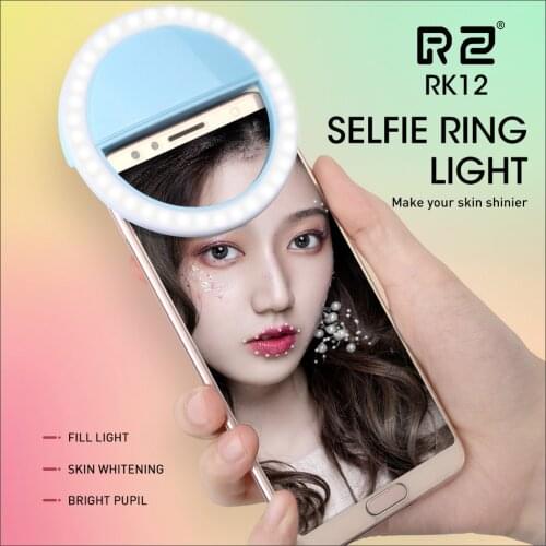 Portable Selfie Flash Led USB Charge fill light Camera Phone Photography Ring Light Enhancing Photography for iPhone Smartphone