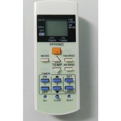 Remote control for Panasonic CS-PC24HKF, CS-PC24HKT, CS-PC24HKZ, CS-PC9HKT, CS-PC9HKZ CS-PC18HKF, CS-PC18HKT, CS-PC18HKZ