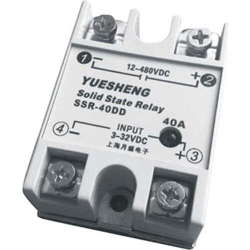 DC Controller DC Solid State Relay SSR-40DD DC Relay 480V 10A 20A 30A 40A 60A 80A Smooth start of the motor motor soft starter
