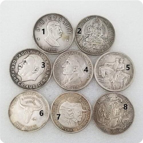 United States and Soviet Russia Real Silver Made Wanderers Silver Coin Commemorative Collectible Coin Gift Lucky Coin