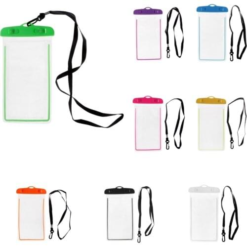 Swimming Underwater Waterproof Phone Pouch Dry Bag Case Cover Touchscreen