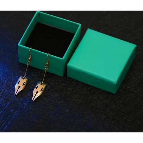 1 Pair Anime JOJO JOJOS BIZARRE ADVENTURE Cosplay Accessories Rohan Kishibe Metal Stud Earrings Jewelry Cosplay Props