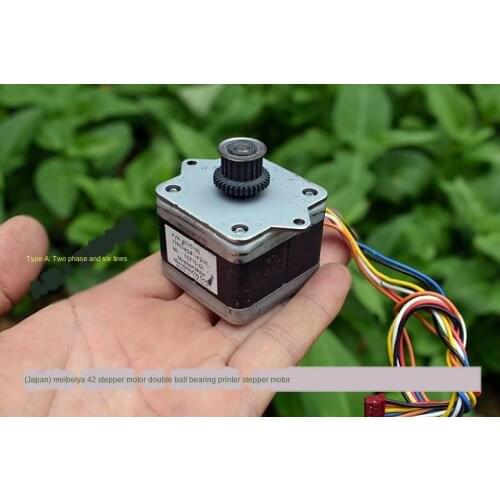 42 Stepper Motor Double Roller Bearing Printer 1.8-Degree Stepper Motor