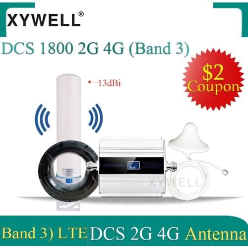 4g repeater Cellular Amplifier 1800 GSM Mobile Signal Booster DCS 1800Mhz LTE 1800 CellPhone Cellular signal Repeater
