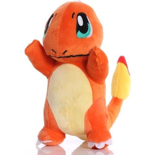 5pcs/lot TAKARA TOMY Pokemon 21cm Charmander Plush Toys Doll Charmander Soft Stuffed Plush Doll Peluches Gift for Children Kids