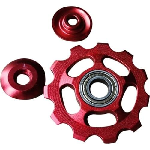11 T Aluminum Alloy MTB Bicycle Rear Derailleur Pulley Jockey Road Bike Guide Roller Tensioner Part Cycling Accessory