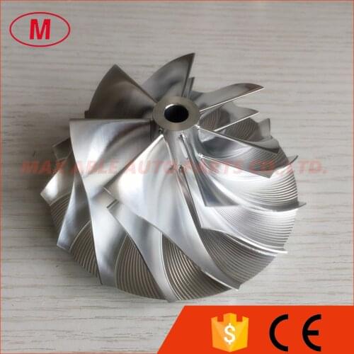 HX40/HE351 4035879 upgrade 62.00/85.98mm 7+7 blades Turbocharger Billet/milling/aluminum 2618 compressor wheel