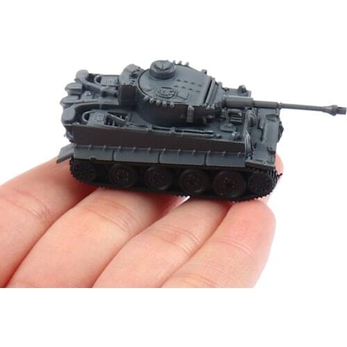 1:144 Model Toy 4D Sand Table Plastic Tiger Tanks World War II Germany Tank Random