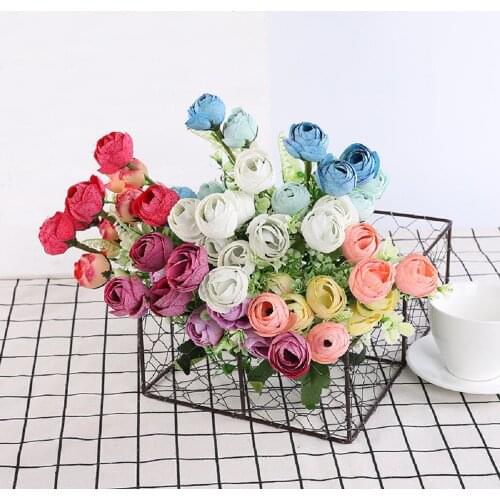 1 Pcs Creative Snowflake Rose Bud Simulation Fake Flower Parlor Party Wedding Bouquet Photo Studio Real Home Decoration Flower