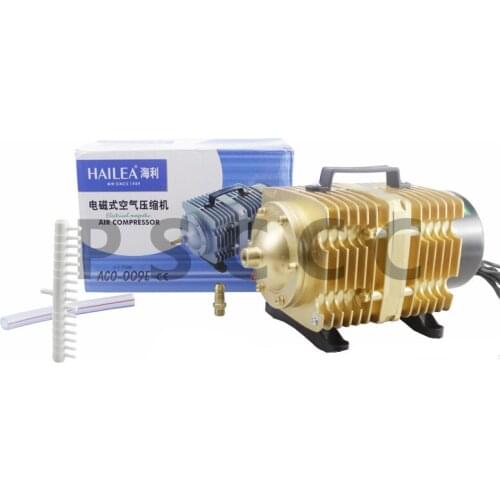 140L/min Oxygen pump electromagnetic aquarium air compressor air pump oxygen tank pond compressor suitable for large pond pump