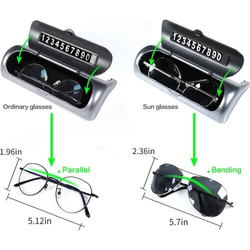Model3 Glasses Storage Box For Tesla Model 3 2021 Accessories Car Glasses Sunglasses Interior Model Y Model Three