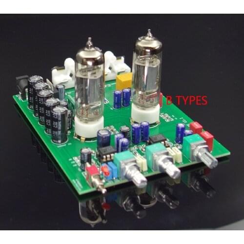 F3 fever grade 2 segment Bluetooth 4.2 tone tube preamp board DC12~16V biliary preamplifier preamplifier power amplifier board