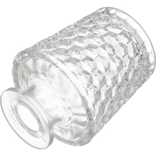 Clear Glass Diffuser Bottle Refillable Diffuser Jar Aromatherapy Container