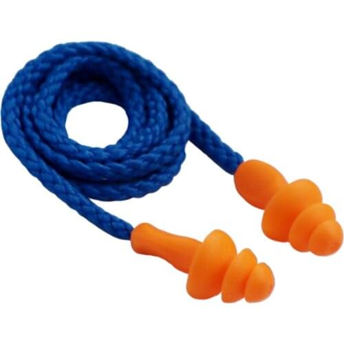 Silicone ear plugs for sleep earplugs anti noise plugs for ears anti industrial noise for working learning 10 pairs