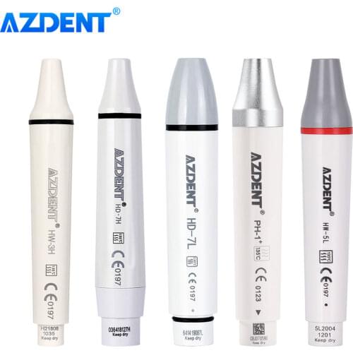 AZDENT Dental Plug-in Scaler Handpiece fit EMS Woodpecker VRN SATELEC DTE Ultrasonic Piezo Scalers Dentistry Tools
