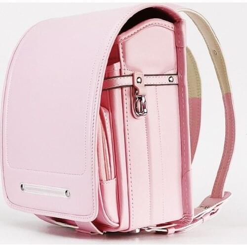 Japan Primary School Backpack For Boys Girls Kids Japanese Style Cute PU Student Book Bags Large Children Knapsack Satchel 2021