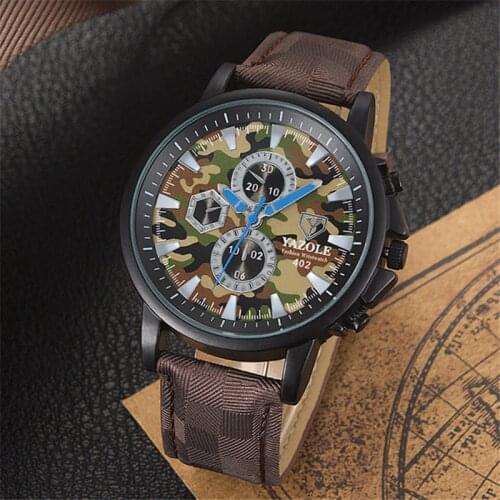 YAZOLE Camouflage Watch