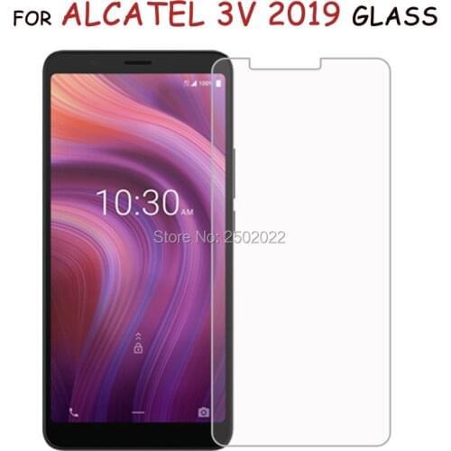 Tempered Glass For Alcatel 3V 2019 Not Full Cover High Quality 9H film Screen Protector For Alcatel 3V 2019 Protective Guard