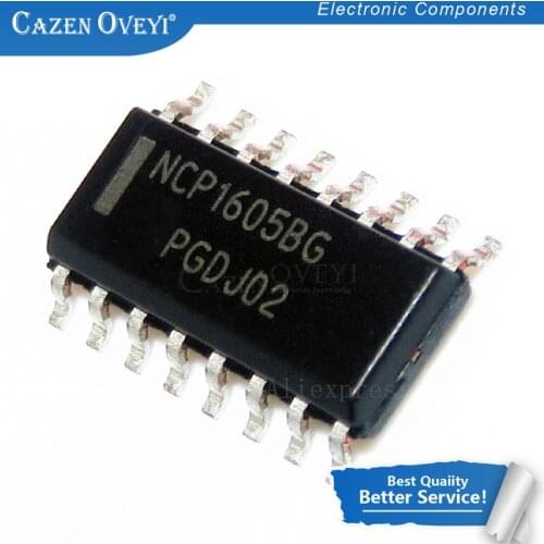 1pcs/lot NCP1605DR2G NCP1605G NCP1605 SOP-16 Brand New Original Power Management IC In Stock