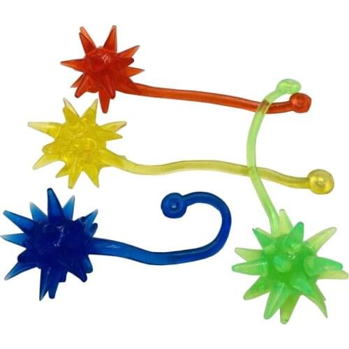 10Pcs/lot New elastically stretchable sticky funny toys