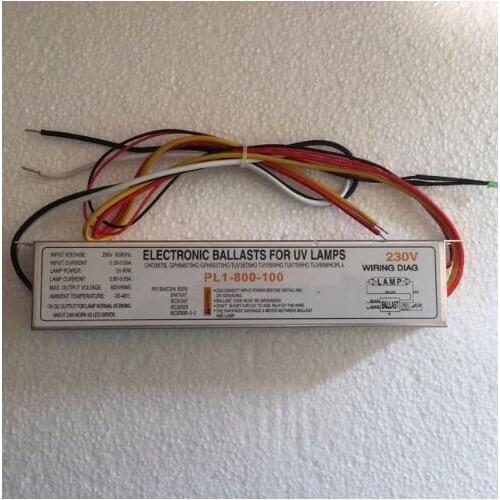 100W 230V Germicidal Lamp Electronic Ballasts UV Ballast for UV Lamps TUV36T5HO TUV55WHO TUV75WHO TUV95WHOPL-L PL1-800-100W