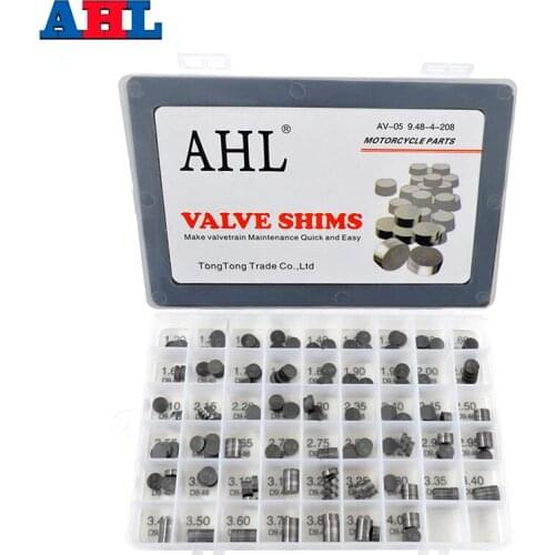 208pcs Motorcycle Adjustable 9.48mm Valve Shim Kit For Arctic Cat DVX400 04-08 DVX 400 TS 06-07 Polaris Outlaw / Predat 500