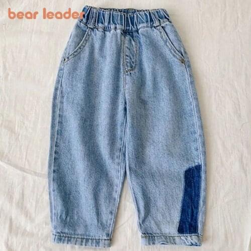 Bear Leader Autumn Spring Baby Boys Jeans Pants Kids Clothes Cotton Casual Children Trousers Denim Boys Clothes Pants