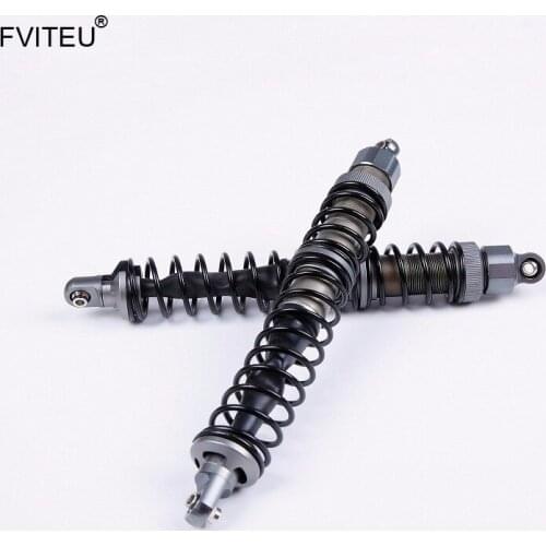 FVITEU CNC 6mm metal Rear Shock Absorber Set for 1/5 hpi baja 5b 5t 5sc rovan km