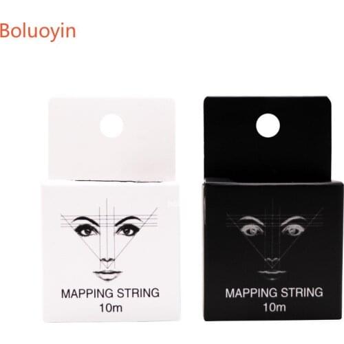 Mapping Pre-ink String for Microblading Eyebow Make Up Dyeing Liners Thread Semi Permanent Positioning Eyebrow Measuring Tool