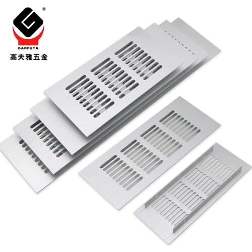 Air vent cabinet Sheet Aluminum Alloy Air Vent Perforated Sheet Web Plate Ventilation Grille Vents Perforated Sheetair vent