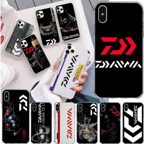 Fresco Caldo Daiwas Phone Case For iphone 12 11 Pro Max Mini XS Max 8 7 6 6S Plus X 5S SE 2020 XR Silicone Soft Cover