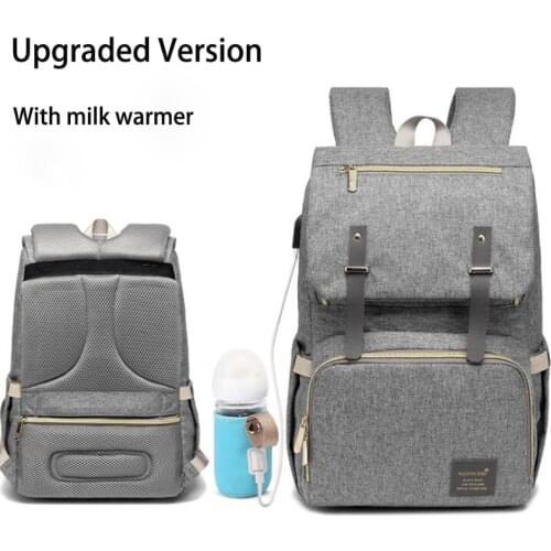 New Mummy Diaper Bag Baby Stroller Bag USB Charging Waterproof Oxford Women Handbag Maternity Nursing Nappy backpack Travel Bags