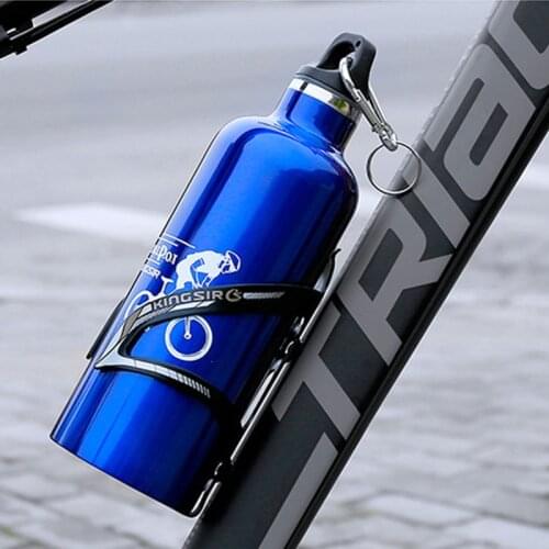 New Stainless Steel Vacuum Thermo Water Bottle Thermal Cycling Bike Bicycle Sports Bottle To Water Bottle For Bicycle 750ml