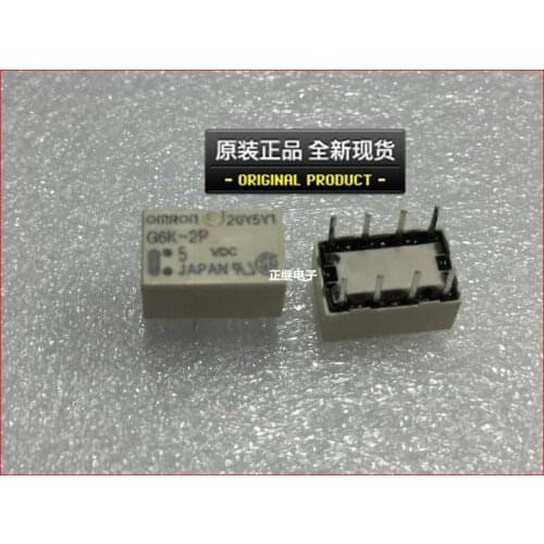 New and original Signal Relays G6K-2P 24VDC 8PIN 2 ON 2 Closed