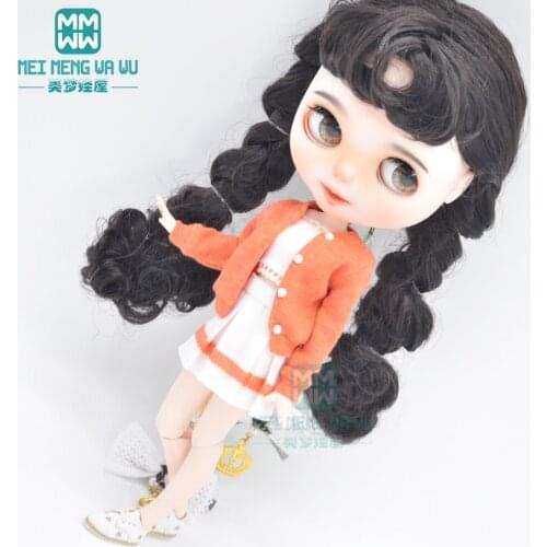 Clothes for doll fits blyth ob24 ob27 azone T-shirts, wool cardigans, miniskirts