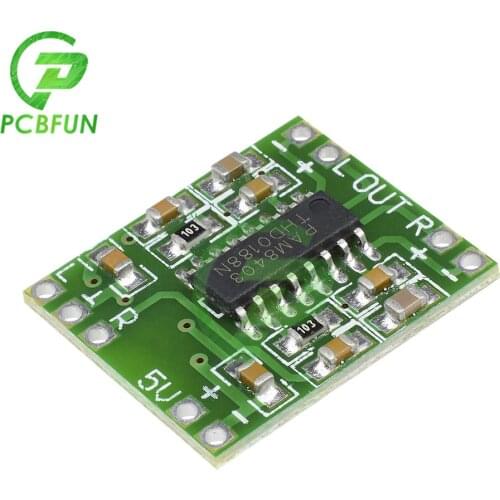 Mini PAM8403 2*3W Digital Class D Amplifier Board 2.5V To 5V Power Audio Speaker Sound Amplifier Board Modulo Amplificador