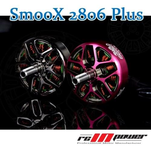 1PC RCINPOWER SmooX 2806 Plus brushless motor 1350kv 1750kv 7 inch propeller freestyle For RC racing Drone Parts
