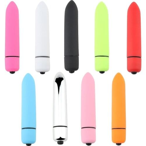 Bullet Vibrator Anal Plug Vibrating Stimulator Sex Toys for Women G-spot Dildo Multi-Speed Vagina Massager Mini Sex Toys