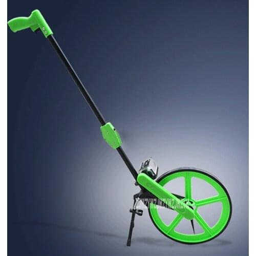 MW318 Foldable Roller Ruler Measuring Meter Wheel hand Push Distance Measurement Measurer Range Finder Wheel With Hand Brake