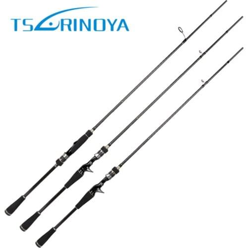 TSURINOYA 1.98m 2.13m 2.16m 2.28m M/ML Fast Spinning Rod Casting Rod FUJI Accessories Lure Fishing Rod Pesca Cana A Peche Olta